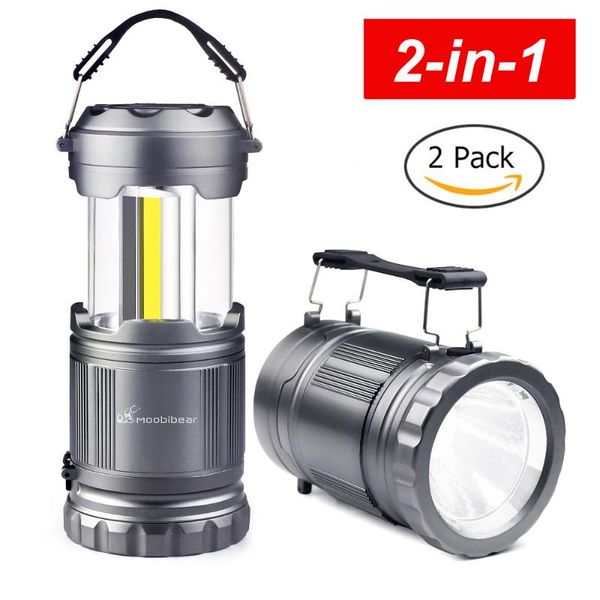2pack portable cob camping lanterns 2-in-1 outdoor flashlights battery powered collapsible outage lamp rechargeable led torch
2pack portable cob camping lanterns 2-in-1 outdoor flashlights battery powered collapsible outage lamp rechargeable led torch
