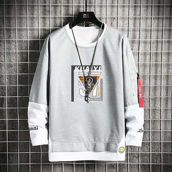 2020 New fall Crew neck Pullover Sweater Hoodie casual men's Pullover loose sweater pullover new loose casual Loose sportswear casual
2020 New fall Crew neck Pullover Sweater Hoodie casual men's Pullover loose sweater pullover new loose casual Loose sportswear casual