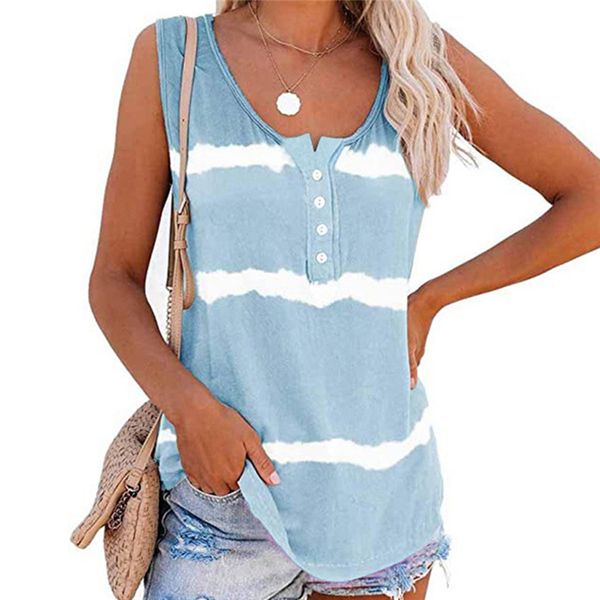 summer women patchwork color tank casual loose u-neck vest lady fashion button decor vest tanks femme streetwear, White
summer women patchwork color tank casual loose u-neck vest lady fashion button decor vest tanks femme streetwear, White