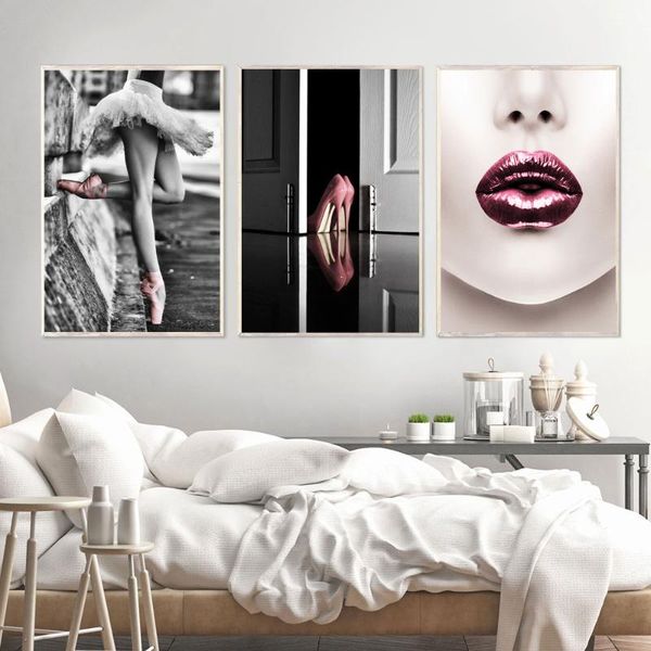 paintings ballerina wall art canvas painting pictures decoration ballet shoes fashion lips posters and prints girl lady bedroom home decor
paintings ballerina wall art canvas painting pictures decoration ballet shoes fashion lips posters and prints girl lady bedroom home decor