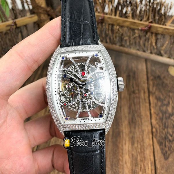 new 40mm men's collection 8880 b s6 sqt bag automatic mens watch skeleton dial silver diamond case leather strap sport watches shine_ti, Slivery;brown
new 40mm men's collection 8880 b s6 sqt bag automatic mens watch skeleton dial silver diamond case leather strap sport watches shine_ti, Slivery;brown