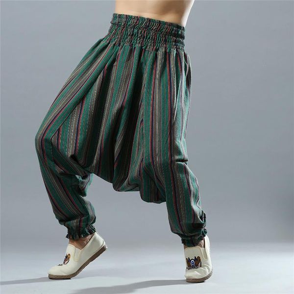 spring men casual baggy linen harem crotch capri pant bloomers sweatpants jogger fitness workout pant sportswear, White;red
spring men casual baggy linen harem crotch capri pant bloomers sweatpants jogger fitness workout pant sportswear, White;red