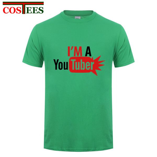 leisure t shirts men new design i'm a youtuber tees o neck cotton short sleeved t-shirt camiseta male facebook tshirt, White;black
leisure t shirts men new design i'm a youtuber tees o neck cotton short sleeved t-shirt camiseta male facebook tshirt, White;black