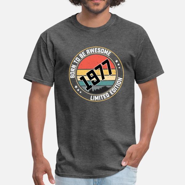born to be awesome 1977 vintage limited edition t shirt men create cotton o neck homme gift comfortable spring autumn cool shirt
born to be awesome 1977 vintage limited edition t shirt men create cotton o neck homme gift comfortable spring autumn cool shirt