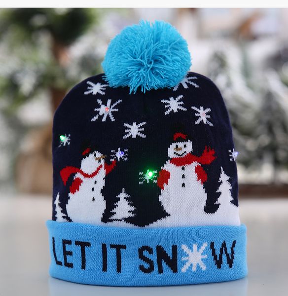 2020 designs led christmas hat sweater knitted beanie christmas light up knitted hat for kid for christmas party
2020 designs led christmas hat sweater knitted beanie christmas light up knitted hat for kid for christmas party