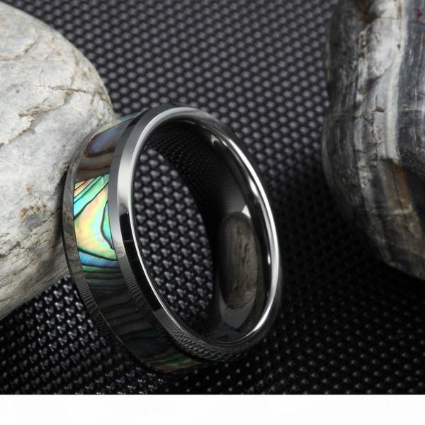 8mm green abalone inlay tungsten carbide ring for women polished finish beveled mens wedding band engagement fashion jewelry t190624, Silver
8mm green abalone inlay tungsten carbide ring for women polished finish beveled mens wedding band engagement fashion jewelry t190624, Silver