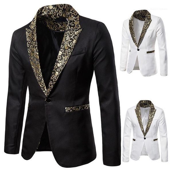 mens clothing mens designer blazers slim printed wedding mens suits single button long sleeve lapel neck, White;black
mens clothing mens designer blazers slim printed wedding mens suits single button long sleeve lapel neck, White;black
