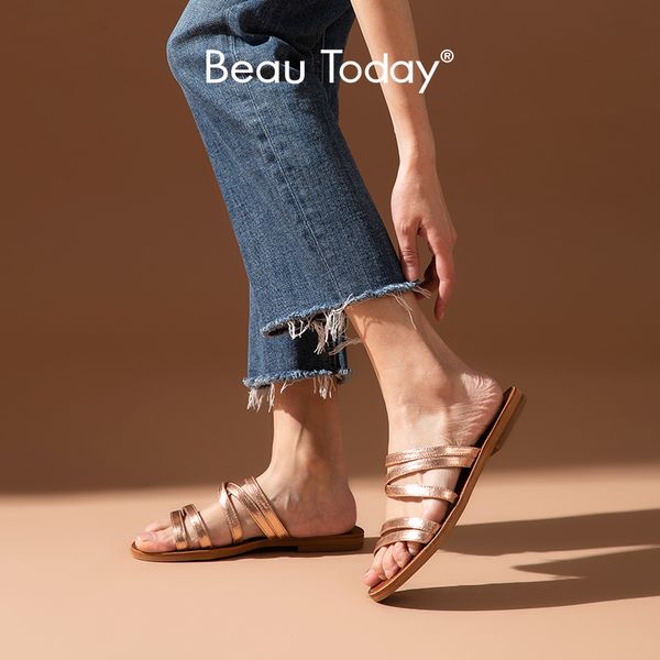 beautoday beach slippers women genuine cow leather narrow band open toe summer outdoor slides ladies flat shoes handmade 36138, Black
beautoday beach slippers women genuine cow leather narrow band open toe summer outdoor slides ladies flat shoes handmade 36138, Black