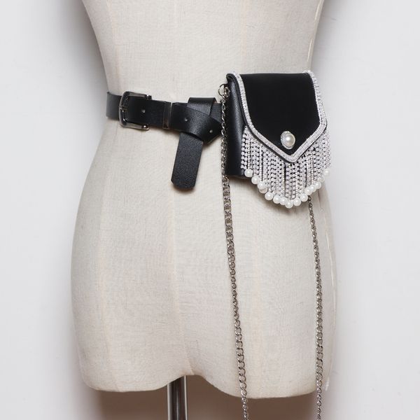 new pu leather waist belt with shiny tassel fanny bags fashion women detachable waist bag wallets, Black;brown
new pu leather waist belt with shiny tassel fanny bags fashion women detachable waist bag wallets, Black;brown