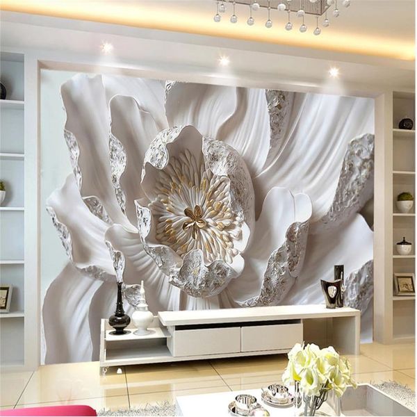 large 3d flower wallpapers relief wallpaper background wall modern minimalist relief decorative painting
large 3d flower wallpapers relief wallpaper background wall modern minimalist relief decorative painting