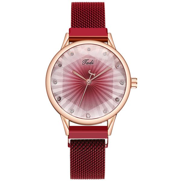 high-end new online celebrity celebrity inspired womens fashion magnetic buckle watch creative striped diamond set small scale beautiful gro, Slivery;brown
high-end new online celebrity celebrity inspired womens fashion magnetic buckle watch creative striped diamond set small scale beautiful gro, Slivery;brown