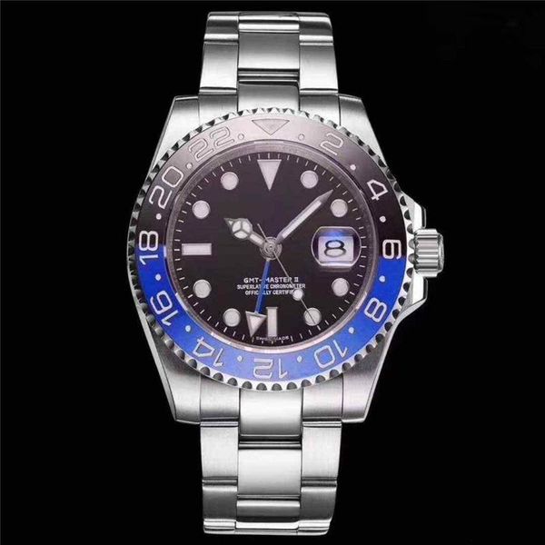 2020 gmt most popular christmas gift, luxury 3a automatic gmt luxury watch stainless steel black dial men's mechanical watch, Slivery;brown
2020 gmt most popular christmas gift, luxury 3a automatic gmt luxury watch stainless steel black dial men's mechanical watch, Slivery;brown