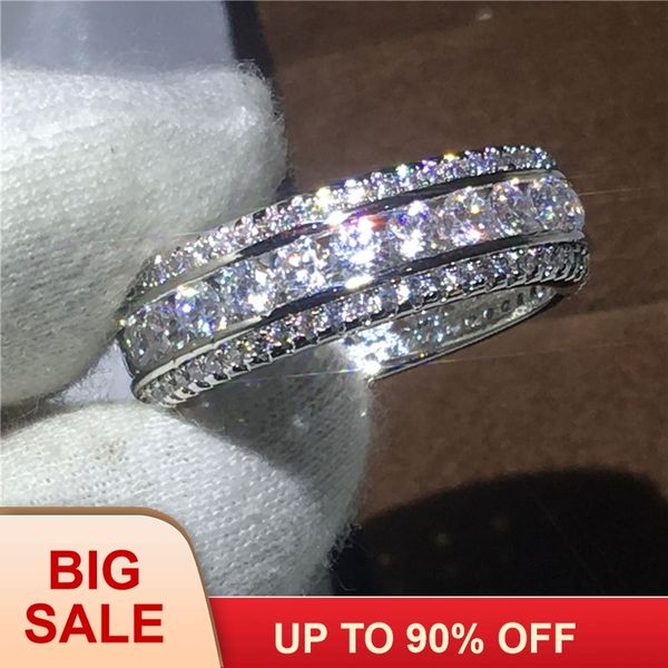 Junerain Brand New Women Fashion Full Round Zircon White Gold Filled Engagement Wedding Band Ring for Women Jewelry Size 5-10 Gift
Junerain Brand New Women Fashion Full Round Zircon White Gold Filled Engagement Wedding Band Ring for Women Jewelry Size 5-10 Gift