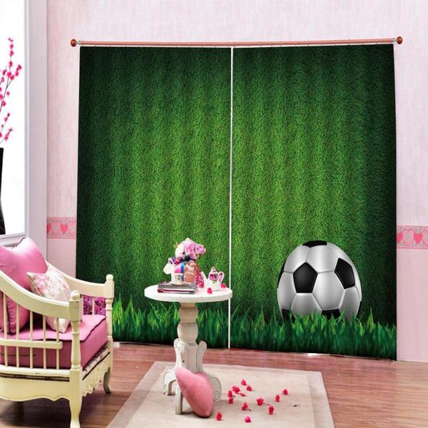 green lawn football 3d p print curtain polyester fabric for living room bedroom blackout drapes sets 2 panels with hooks
green lawn football 3d p print curtain polyester fabric for living room bedroom blackout drapes sets 2 panels with hooks