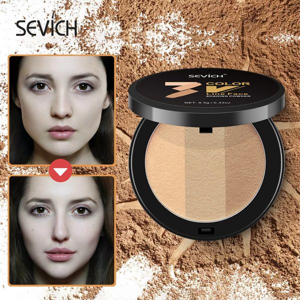 sevich 3 colors face highlighter contour powder palette stereoscopic five senses v shaped face bronzers highlighter powder
sevich 3 colors face highlighter contour powder palette stereoscopic five senses v shaped face bronzers highlighter powder
