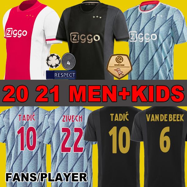 fans/player 20 21 ajax amsterdam fc soccer jersey 2020 2021 promes álvarez tadic neres van beek men + kids football shirts uniforms maillot, Black;yellow
fans/player 20 21 ajax amsterdam fc soccer jersey 2020 2021 promes álvarez tadic neres van beek men + kids football shirts uniforms maillot, Black;yellow