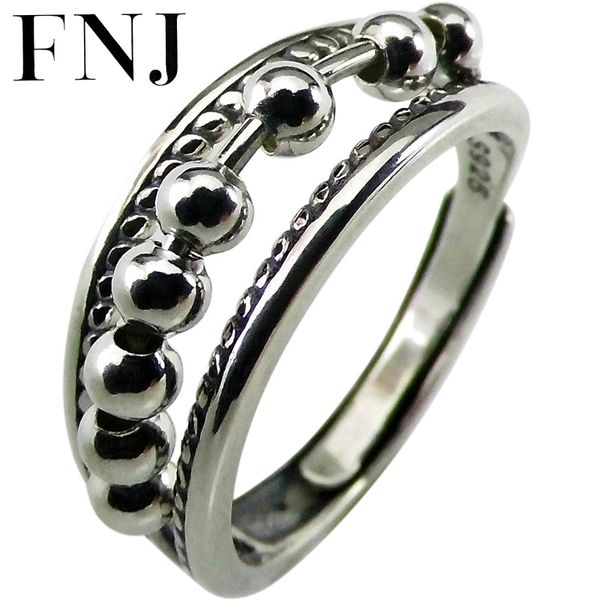fnj round ball rings 925 silver adjustable size open popular s925 solid silver ring for women jewelry fine, Golden;silver
fnj round ball rings 925 silver adjustable size open popular s925 solid silver ring for women jewelry fine, Golden;silver