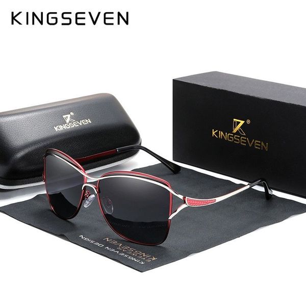 kingseven k26 квадратные солнцезащитные очки женщины rimless элегантный модельер оттенки с коробкой, White;black
kingseven k26 квадратные солнцезащитные очки женщины rimless элегантный модельер оттенки с коробкой, White;black