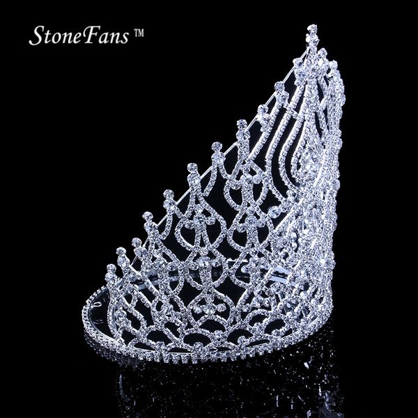 21.5cm 8.4in height rhinestone pageant alloy large tiaras and crowns princess head birthday miss crown for women y200807, White;golden
21.5cm 8.4in height rhinestone pageant alloy large tiaras and crowns princess head birthday miss crown for women y200807, White;golden