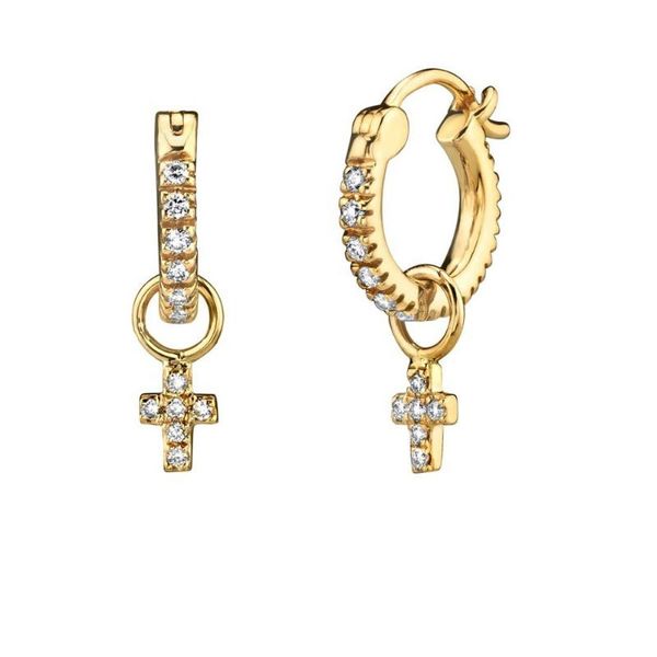 lozrunve dainty 925 sterling silver prong setting mini cross charm huggie hoop earring, Golden;silver
lozrunve dainty 925 sterling silver prong setting mini cross charm huggie hoop earring, Golden;silver