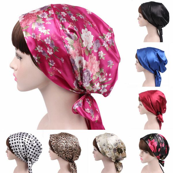 silk night sleep cap hair bonnet hat head cover satin turban wrap headscarf, Blue;gray
silk night sleep cap hair bonnet hat head cover satin turban wrap headscarf, Blue;gray