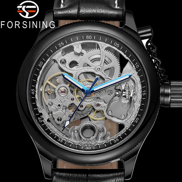 forsining automatic mechanical men wristwatch army sport male clock skeleton waterproof man watch 8155, Slivery;brown
forsining automatic mechanical men wristwatch army sport male clock skeleton waterproof man watch 8155, Slivery;brown