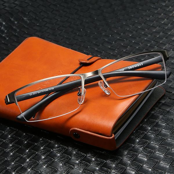reven jate half rim alloy front rim flexible plastic tr-90 temple legs optical eyeglasses frame for men and women eyewear 8010, Black
reven jate half rim alloy front rim flexible plastic tr-90 temple legs optical eyeglasses frame for men and women eyewear 8010, Black