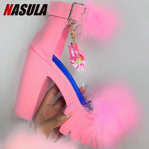 plus size super high sandals female pump new fashion buckle strap fur flock leather thick heel solid party women pumps shoes, Black
plus size super high sandals female pump new fashion buckle strap fur flock leather thick heel solid party women pumps shoes, Black
