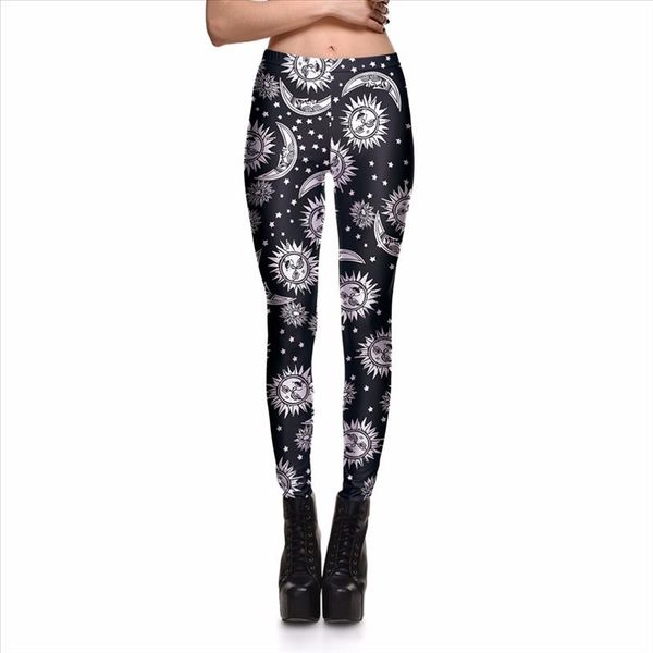 wholesale leggings black and white sun moon prints suitable for european womens leggings pants stretch pants
wholesale leggings black and white sun moon prints suitable for european womens leggings pants stretch pants