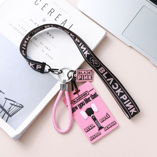 wholesale blackpink lisa rose jisoo jennie lanyard card holder keychain stereo flexible glue peripheral celebrity inspired bag charm, Slivery;golden
wholesale blackpink lisa rose jisoo jennie lanyard card holder keychain stereo flexible glue peripheral celebrity inspired bag charm, Slivery;golden