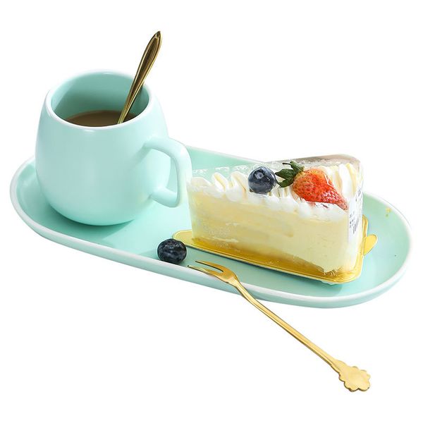 coffee mugs set household ceramic breakfast cup with tray milk mug and with spoon&fork&saucer
coffee mugs set household ceramic breakfast cup with tray milk mug and with spoon&fork&saucer
