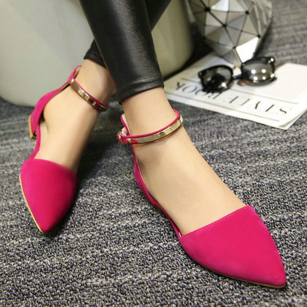 coolulu women dorsay flats shoes pointed toe ankle strap flats all match chaussures plates pour femmes ladies size 34-43, Black
coolulu women dorsay flats shoes pointed toe ankle strap flats all match chaussures plates pour femmes ladies size 34-43, Black