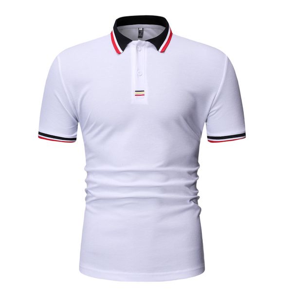 mens designer tshirt turn down collar shirts polo tees summer short sleeve fashion casual hommes polos, White;black
mens designer tshirt turn down collar shirts polo tees summer short sleeve fashion casual hommes polos, White;black