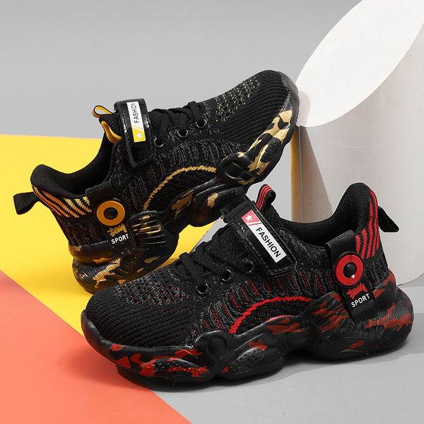 children's tennis running shoes boys sneakers kindergarten student shoes breathable comfortable boy casual sports shoes kids c1002, Black;red
children's tennis running shoes boys sneakers kindergarten student shoes breathable comfortable boy casual sports shoes kids c1002, Black;red