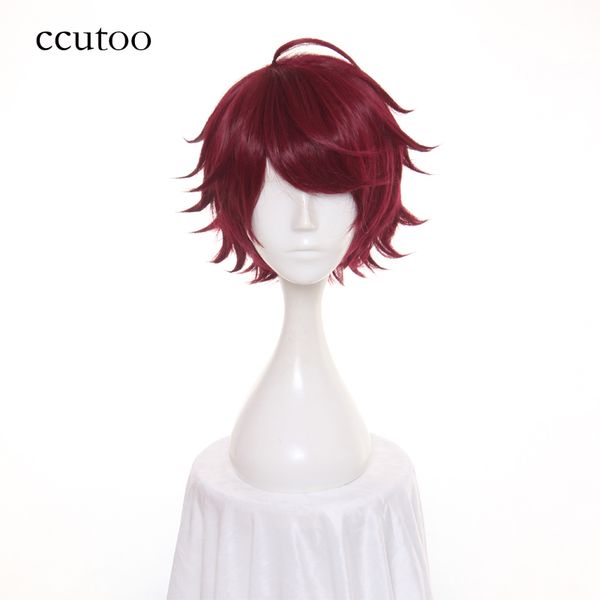 synthetic wigs ccutoo 12inch a3 dark red short layered styled hair heat resistance fiber cosplay for men halloween party costume, Black
synthetic wigs ccutoo 12inch a3 dark red short layered styled hair heat resistance fiber cosplay for men halloween party costume, Black