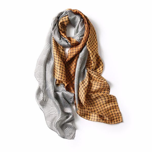 scarves spring summer soft houndstooth printed elegant long wraps ladies foulard cheveux femme plaid silk women, Blue;gray
scarves spring summer soft houndstooth printed elegant long wraps ladies foulard cheveux femme plaid silk women, Blue;gray