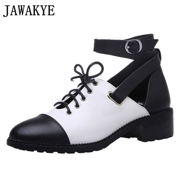 rome style ankle strappy loafers white black leather shoes casual women's walk shoes flat heel cut-outs buckled
rome style ankle strappy loafers white black leather shoes casual women's walk shoes flat heel cut-outs buckled