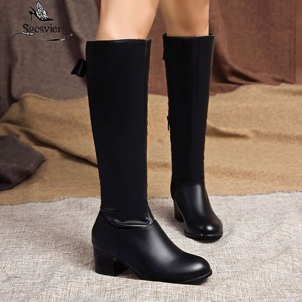 boots sgesvier black brown white knee high for women long winter shoes thick heel round toe plus size 33-50
boots sgesvier black brown white knee high for women long winter shoes thick heel round toe plus size 33-50