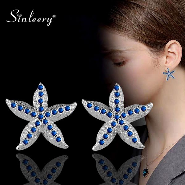 stud sinleery cute sea star starfish design earrings blue pink silver color tiny rhinestone for women jewelry es075 ssh, Golden;silver
stud sinleery cute sea star starfish design earrings blue pink silver color tiny rhinestone for women jewelry es075 ssh, Golden;silver