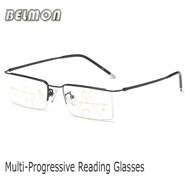 belmon multi-focal progressive reading glasses women men presbyopic diopter eyeglasses male eyewear +1.0+1.5+2.0+2.5+3.0 rs800, White;black
belmon multi-focal progressive reading glasses women men presbyopic diopter eyeglasses male eyewear +1.0+1.5+2.0+2.5+3.0 rs800, White;black