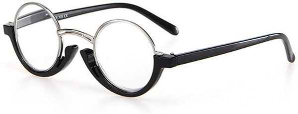 sunglasses mincl/unique titanium alloy round half-frame circle reading glasses women nx, White;black
sunglasses mincl/unique titanium alloy round half-frame circle reading glasses women nx, White;black