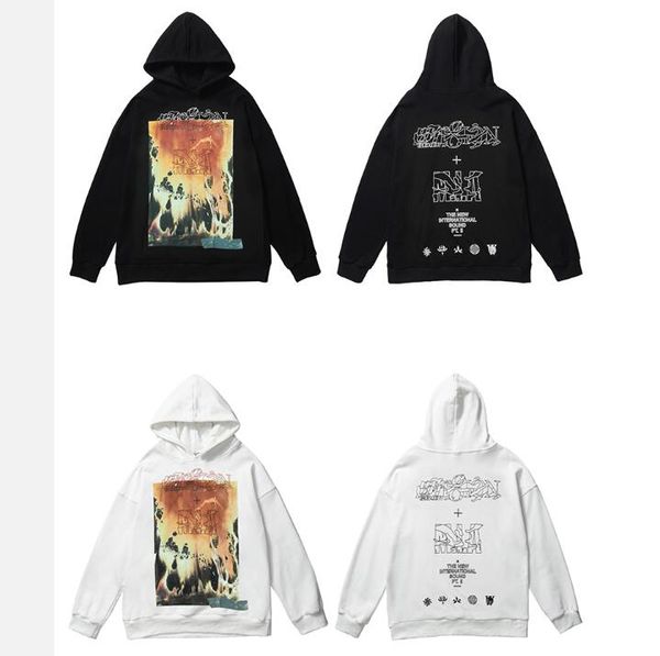 mens hip hop hoodie sweatshirt dark style streetwear hooded pullover cotton autumn 2020 hoodies oversize, Black 
mens hip hop hoodie sweatshirt dark style streetwear hooded pullover cotton autumn 2020 hoodies oversize, Black