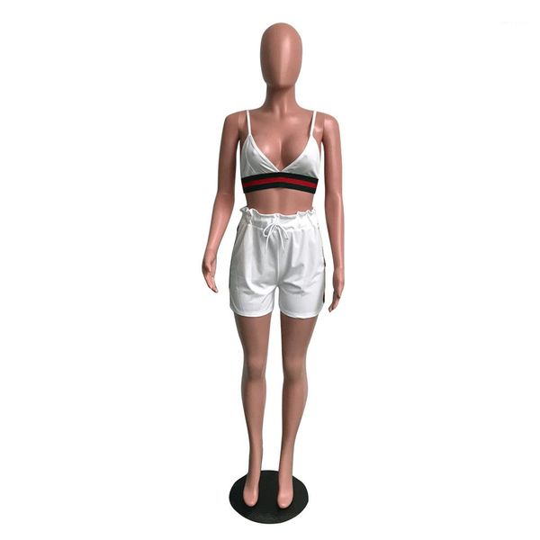 with striped pants two pieces suits black white color women tracksuit new summer v-neck tank top
with striped pants two pieces suits black white color women tracksuit new summer v-neck tank top