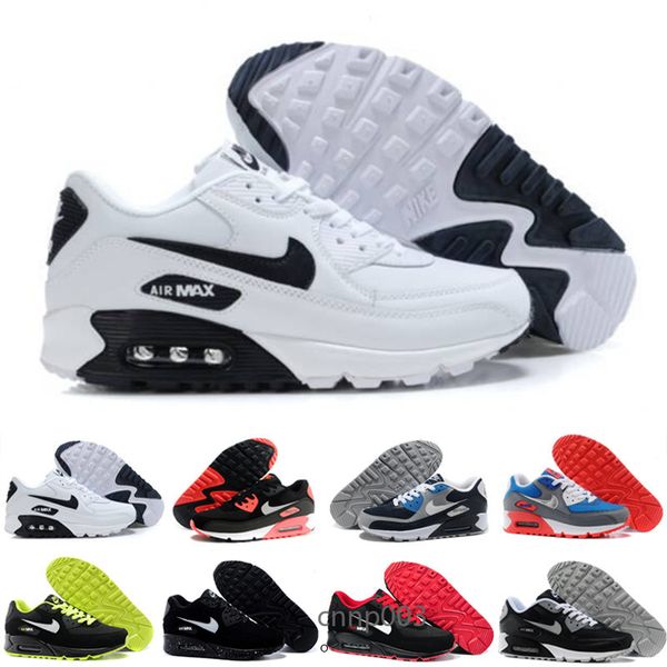 2019 новый 90 кроссовки классический мужчины женщины спорт обувь черный красный белый trainer воздушной подушке дышащий конструкторы air90 х, Black 
2019 новый 90 кроссовки классический мужчины женщины спорт обувь черный красный белый trainer воздушной подушке дышащий конструкторы air90 х, Black