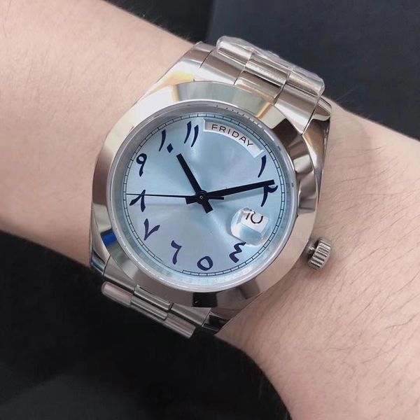 2020 fashion u1 automatic 1646 movement day date ice blue dial men watch jubliee stainless band new
2020 fashion u1 automatic 1646 movement day date ice blue dial men watch jubliee stainless band new