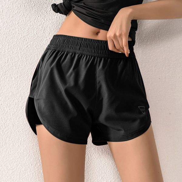 women sport anti-lighting two in one double short running fitness yoga shorts, White;red
women sport anti-lighting two in one double short running fitness yoga shorts, White;red