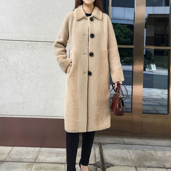 sy01 women winter wool fur coat over size parka warm jacket sheep shearing girl fur coats lady long jacket over size parkas, Black
sy01 women winter wool fur coat over size parka warm jacket sheep shearing girl fur coats lady long jacket over size parkas, Black