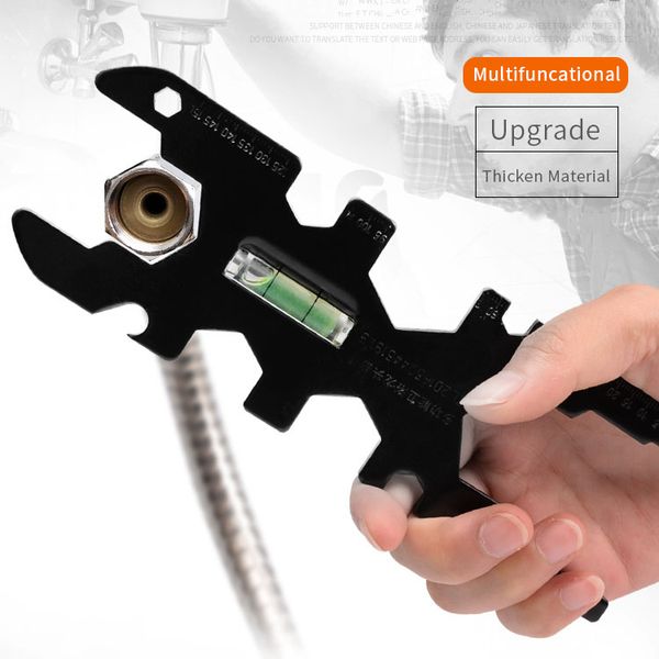 19in1 h-type multifunctional bathroom faucet wrench high carbon steel durable anti-rust drainer disassembly installation wrench
19in1 h-type multifunctional bathroom faucet wrench high carbon steel durable anti-rust drainer disassembly installation wrench