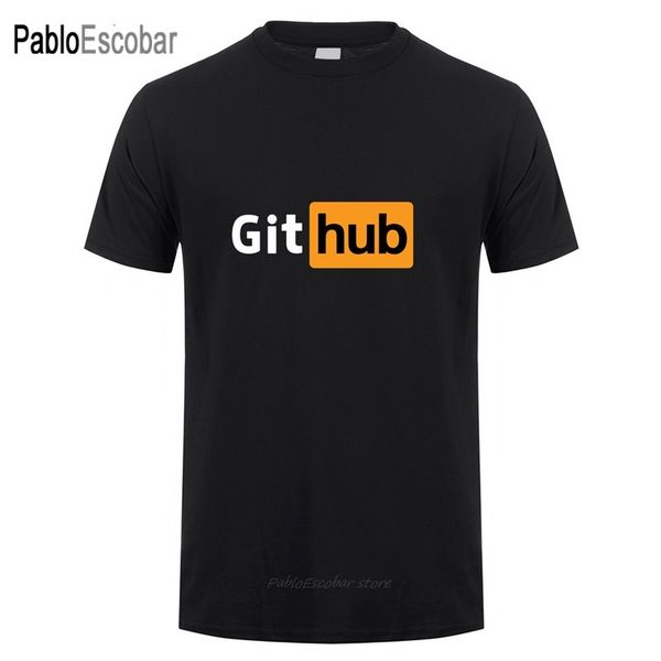 funny design github t shirt cotton o-neck short sleeve t-shirt mans tshirt