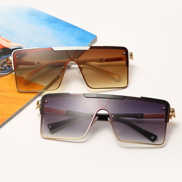 2020 big frame oversize sunglasses women designer rimless square shades vintage fashion gradient clear sun glasses, White;black
2020 big frame oversize sunglasses women designer rimless square shades vintage fashion gradient clear sun glasses, White;black